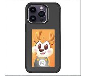 Funda Inteligente De Tinta Electrónica Para Iphone 14 Pro, 4 Colores, Hd, Pantalla De 3,97 Pulgadas, Nfc, Personalizable, Color Negro