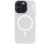Funda Para Iphone 16 Pro Max Compatible Con Magsafe Pet+tpu Mate, Trasera Blanca