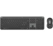 Logitech Mk950 Signature For Business Teclado Ratón Incluido Oficina Rf Wireless + Bluetooth Qwerty Italiano Grafito
