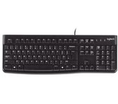 Logitech K120 Corded Keyboard Teclado Usb Qwerty Internacional De Ee.uu. Negro