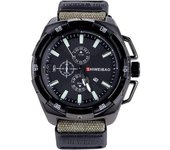 Relojes De Cuarzo De Nueva Marca Para Hombre, Reloj Con Correa De Lona, ​​reloj De Pulsera Automático Con Fecha Para Hombre