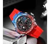 Reloj Clásico Mecánico Automático Con Esqueleto, Elegante, De Negocios, Con Esfera Grande, Resistente Al Agua, Luminoso, De Cuero