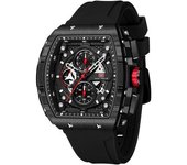 Reloj De Pulsera Para Hombre Reloj De Cuarzo Con Correa De Silicona