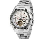 Reloj Automático Transparente Con Tourbillon Y Correa Con Calendario Para Hombre Venaxin