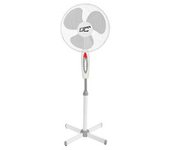 Ventilador De Pie 40w Blanco Oscilante 3 Velocidades