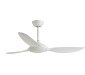 Ventilador de techo de tres aspas Cefiro + 132 cm blanco