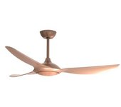 Ventilador De Techo De Tres Aspas Cefiro + 132 Cm Cobre