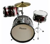 Bateria Infantil Rockstar Mod. Ba-1042 Rojo
