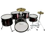 Bateria Infantil Rockstar Mod. Ba-1046 Rojo