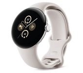 Google Pixel Watch 2 41mm Wifi Plata (polished Silver) Y Correa Deportiva Blanca (porcelain)
