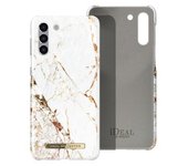 Carcasa Para Samsung S21 Plus Oro Carrara