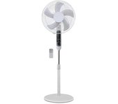 Ventilador De Pie Con Mando, Silencioso, 50w, 3 Velocidades, Ø43x130cm