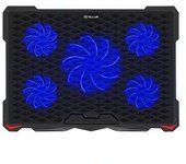 Basic Cooling Pad Tellur, 17", 5 Ventiladores, Led, 2xusb, Negro