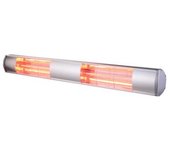 Calefactor Eléctrico De Pared Kekai Golden Tube 103,5x16x11,5 Cm Infrarrojos Halógeno 3000w Para Interior Y Exterior