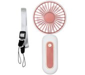 Mini Ventilador Portátil De Carga Usb, Ventilador De Mano Con Cuello Plegable Portátil De Escritorio