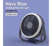 Ventiladores De Mano Con Motor Mini Ventilador De Escritorio Con Lámpara Batería Incorporada Ventilador Portátil Usb Recargable Equipo De Camping