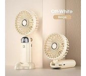 Ventiladores De Mano Con Motor, Ventilador Con Soporte Para Teléfono Móvil, Ventilador Plegable Manual Recargable Por Usb, Mejor Regalo De Verano Para