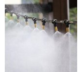 Kits De Riego Automático De 10m, Sistema De Enfriamiento Por Micronebulización Para Jardín, Agricultura, Invernadero, Riego Por Pulverización, Niebla