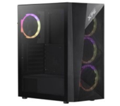 Caja Xpg Lander500-bkcww Atx 2xusb 3.0 Sin Fuente Negro