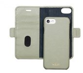Dbramante1928 – Funda De Piel Para Apple Iphone 8/7/6s [modelo: New York I Saffiano De Piel I 2 In1 Función I Tarjetero I De Color Verde] – Nyi8o