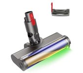 Cepillo De Piso Eléctrico Para V7 V8 V10 V11 V15 Cepillo De Rodillo Con Accesorio De Vacío Con Luz Led Verde