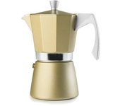Cafetera Ibili 623909 Evva Golden 9 Tazas Induccion