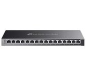Tp-link Omada Sg2016p Switch Di Rete Gestito L2/l2+ Gigabit Ethernet (10/100/1000) Supporto Power Over Ethernet (poe) Nero