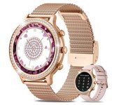 Smartwatch Szsmart I70 1 32 Podómetro Ip67 Gps Oro Rosa
