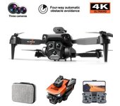 Dron K6 Max Con Tres Cámaras De 360° Para Evitar Obstáculos (2 Baterías - Duración Szsmart