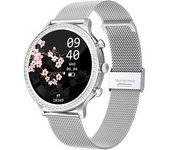 Smartwatch Diamante Mujer Szsmart Sb-230203-11fm Bluetooth 1 32 Pulgadas Con Pulsómetro Y Monitor De Oxígeno En Sangre