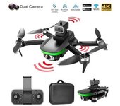 S5s Mini Drone Con 4k Hd Láser Para Evitar Obstáculos Cámara 3 Baterías Duración De La Bat