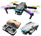 Drone Teledirigido S98 Con Doble Cámara 4k Duración De La Batería: 15 Min Negro