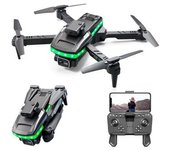 Mini Drone Con Cámara 4k Hd 360° Para Evitar Obstáculos Modelo: S160 Duración De L Szsmart