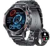 Reloj Inteligente Militar Para Hombres Relojes Inteligentes Con Llamada De Voz Bluetooth Compatible Con Android Ios Teléfono Smartwatch Szsmart