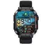 Smartwatch Para Exteriores Con Gps, Barómetro Y Llamadas Bluetooth Negro