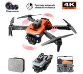 Szsmart K6 Max Drone Con Tres Cámaras De 360° Para Evitar Obstáculos (2 Baterías - Autonom