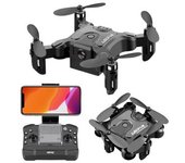 Mini Drone Plegable V2 Con Cámara Hd 1080p 1 Batería Autonomía: 12 Min Negro