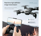 Mini Dron Teledirigido V23 (1080p - Duración De La Batería: 15 Min - Negro) Szsmart
