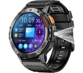 Reloj Militar Inteligente Para Hombre Contestar/hacer Llamadas Con Linterna Led 1 43 Amoled Hd Impermeable Reloj Deportivo Szsmart