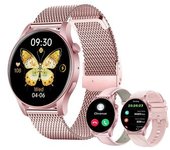 Reloj Smartwatch Fitness Mujer: 1 Llamada Smartwatch Con Pantalla Táctil De 43 Pulgadas Con Monitorización Del Ritmo Cardíaco Y Szsmart