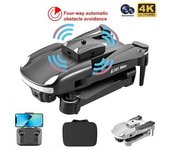 K105 Max Mini Dron Inteligente Para Evitar Obstáculos Con Doble Cámara 4k (1 Bater Szsmart