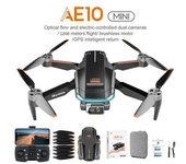 Mini Dron Teledirigido Ae10 4k Duración De La Batería: 25 Min Negro