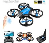 Szsmart Mini Drone Con Cámara 4k Hd V8 - Autonomía: 12 Min - Azul)
