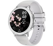 Smartwatch Mujer Diamante Szsmart Sb-230203-9fm Bluetooth 1 32 Pulgadas Con Pulsómetro Oxígeno En Sangre