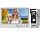 Videoportero, Sistema De Timbre De Videoportero Con Control Remoto Wifi De 9 Pulgadas, Cámara De Visión Nocturna Impermeable Ip65, Sistema De Acceso