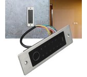 Sistema De Control De Acceso Mediante Tarjeta Con Teclado Retroiluminado, Pantalla Táctil Integrada, Lector De Huella Y Contraseña