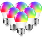 Bombilla Inteligente Rgb Que Cambia De Color Compatible Con Alexa Go