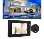 Timbre Inalámbrico Con Cámara, Pantalla De 4,3 Pulgadas, Sensor Cmos De 2mp, Timbre De Vídeo Wifi De Aleación De Zinc Para Almacén Doméstico
