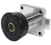 Cerradura De Cajón Inteligente Sin Llave 1/2/3/5 Para Gabinetes De Oficina En Casa Con 22 Mm Negro