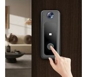 Timbre Inteligente, Cámara De Timbre Con Alarma Para El Hogar, Timbre Con Vídeo Remoto Inalámbrico Recargable Wifi, Timbre Visual Inteligente, Visión